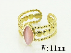 HY Wholesale Rings Stainless Steel 316L Rings-HY20R0341OR