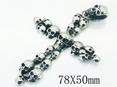 HY Wholesale Pendant 316L Stainless Steel Jewelry Pendant-HY22P0898HMB