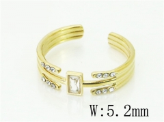 HY Wholesale Rings Stainless Steel 316L Rings-HY20R0417PW