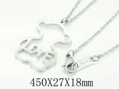 HY Wholesale Necklaces Stainless Steel 316L Jewelry Necklaces-HY52N0058OW