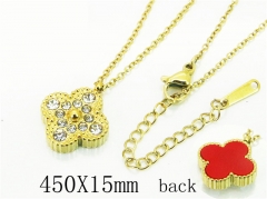 HY Wholesale Necklaces Stainless Steel 316L Jewelry Necklaces-HY80N0497MW