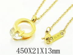 HY Wholesale Necklaces Stainless Steel 316L Jewelry Necklaces-HY52N0063HDD