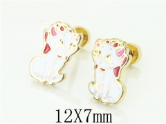 HY Wholesale Earrings 316L Stainless Steel Fashion Jewelry Earrings-HY67E0474LA