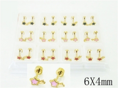 HY Wholesale Earrings 316L Stainless Steel Fashion Jewelry Earrings-HY67E0484KIF