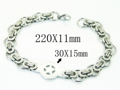 HY Wholesale Bracelets 316L Stainless Steel Jewelry Bracelets-HY53B0066PLD