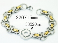 HY Wholesale Bracelets 316L Stainless Steel Jewelry Bracelets-HY53B0079HEL