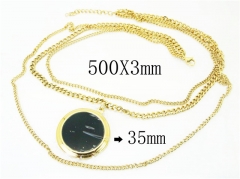 HY Wholesale Stainless Steel 316L Necklaces Bracelets Sets-HY50S0132HLA