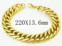 HY Wholesale Bracelets 316L Stainless Steel Jewelry Bracelets-HY53B0058HLY