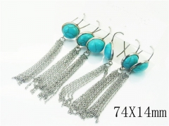 HY Wholesale Earrings 316L Stainless Steel Fashion Jewelry Earrings-HY92E0103HZL