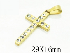 HY Wholesale Pendant 316L Stainless Steel Jewelry Pendant-HY52P0005OZ