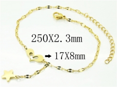 HY Wholesale Bracelets 316L Stainless Steel Jewelry Bracelets-HY43B0080KLE