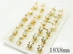 HY Wholesale Earrings 316L Stainless Steel Fashion Jewelry Earrings-HY67E0451LOQ