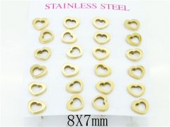 HY Wholesale Earrings 316L Stainless Steel Fashion Jewelry Earrings-HY56E0021HIS