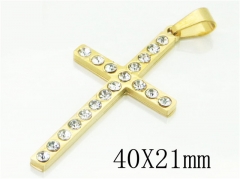 HY Wholesale Pendant 316L Stainless Steel Jewelry Pendant-HY52P0003OS