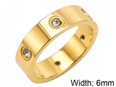 HY Wholesale 316L Stainless Steel Popular Rings-HY0063R032