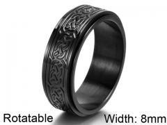 HY Wholesale 316L Stainless Steel Popular Rings-HY0063R334