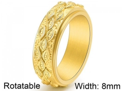 HY Wholesale 316L Stainless Steel Popular Rings-HY0063R323