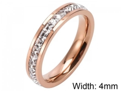 HY Wholesale 316L Stainless Steel Popular Rings-HY0063R021