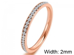 HY Wholesale 316L Stainless Steel Popular Rings-HY0063R264