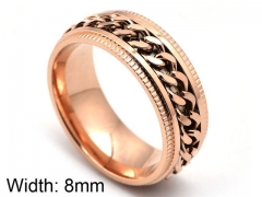 HY Wholesale 316L Stainless Steel Popular Rings-HY0063R025