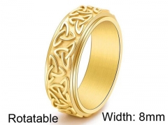 HY Wholesale 316L Stainless Steel Popular Rings-HY0063R255