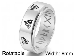 HY Wholesale 316L Stainless Steel Popular Rings-HY0063R327