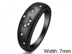 HY Wholesale 316L Stainless Steel Popular Rings-HY0063R313