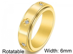 HY Wholesale 316L Stainless Steel Popular Rings-HY0063R371