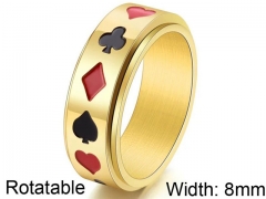 HY Wholesale 316L Stainless Steel Popular Rings-HY0063R285