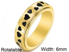 HY Wholesale 316L Stainless Steel Popular Rings-HY0063R374