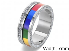 HY Wholesale 316L Stainless Steel Popular Rings-HY0063R242