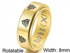 HY Wholesale 316L Stainless Steel Popular Rings-HY0063R326