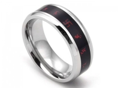 HY Wholesale 316L Stainless Steel Popular Rings-HY0063R112