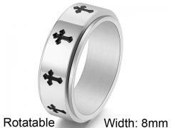 HY Wholesale 316L Stainless Steel Popular Rings-HY0063R262