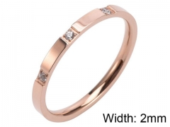 HY Wholesale 316L Stainless Steel Popular Rings-HY0063R086