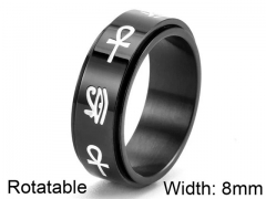 HY Wholesale 316L Stainless Steel Popular Rings-HY0063R363