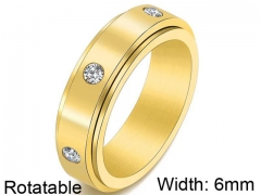 HY Wholesale 316L Stainless Steel Popular Rings-HY0063R355