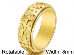 HY Wholesale 316L Stainless Steel Popular Rings-HY0063R258