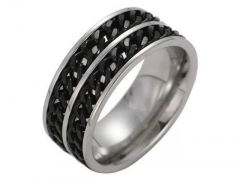 HY Wholesale 316L Stainless Steel Popular Rings-HY0063R127