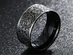 HY Wholesale 316L Stainless Steel Popular Rings-HY0063R193