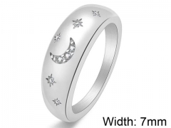 HY Wholesale 316L Stainless Steel Popular Rings-HY0063R316