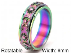 HY Wholesale 316L Stainless Steel Popular Rings-HY0063R320