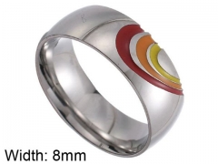 HY Wholesale 316L Stainless Steel Popular Rings-HY0063R008