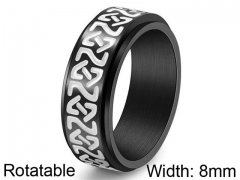 HY Wholesale 316L Stainless Steel Popular Rings-HY0063R309