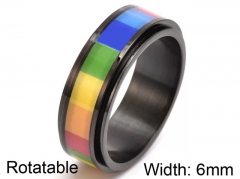 HY Wholesale 316L Stainless Steel Popular Rings-HY0063R359