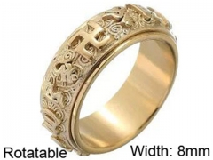 HY Wholesale 316L Stainless Steel Popular Rings-HY0063R095