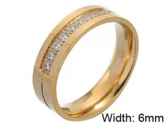 HY Wholesale 316L Stainless Steel Popular Rings-HY0063R150