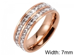 HY Wholesale 316L Stainless Steel Popular Rings-HY0063R024