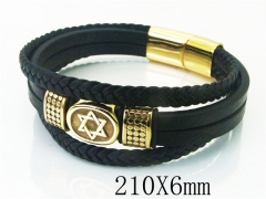 HY Wholesale Bracelets 316L Stainless Steel Jewelry Bracelets-HY23B0065HOX