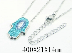 HY Wholesale Necklaces Stainless Steel 316L Jewelry Necklaces-HY25N0141HZL